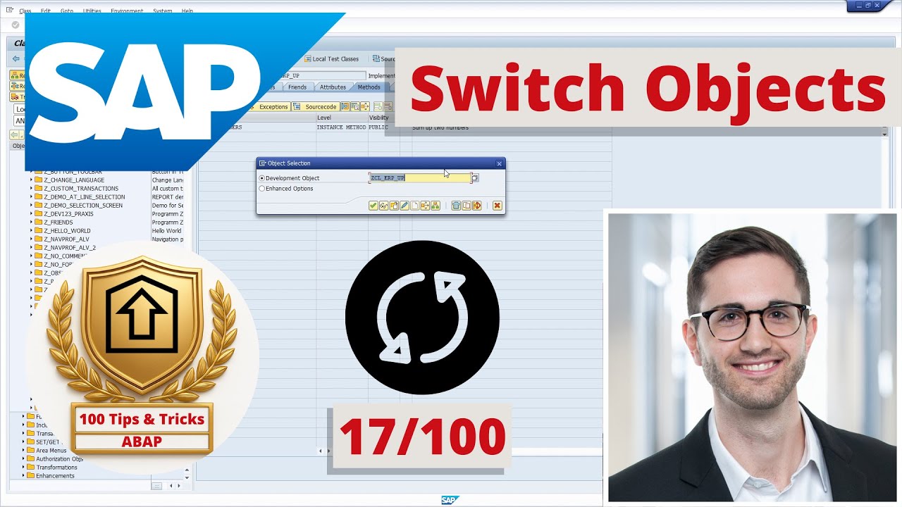 Переключение между различными объектами ABAP | Совет по ABAP № 17