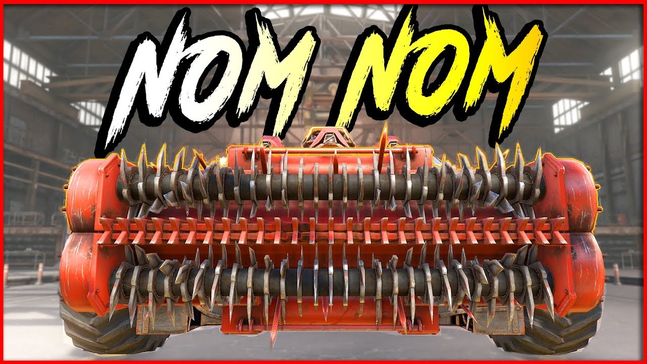 Crossout - NOM NOM! Dual Harvester + Tesla! (Crossout Gameplay)
