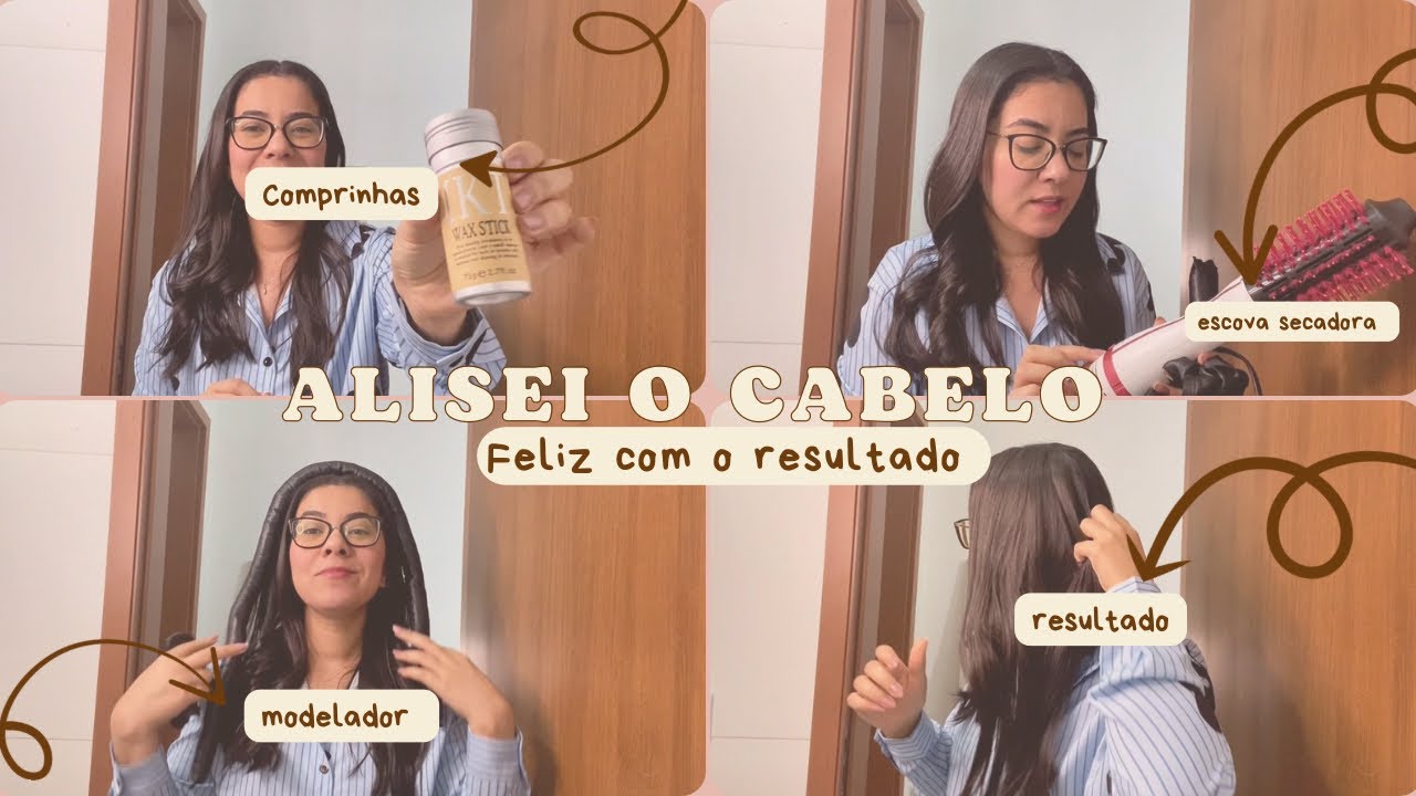 Alisei Meu Cabelo Cacheado e a Transformação Ficou PERFEITA! + Comprinhas de Cabelo