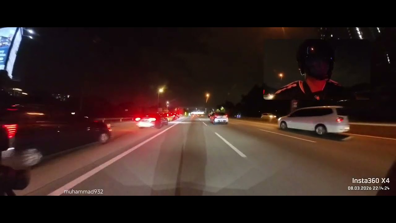 Insta360 X4 | Honda Vario 160 | 08/03/2026 #1 | Ke Mentari Court