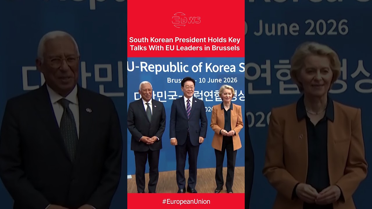WATCH: South Korea and EU Move to Boost Security and Economic Cooperation | DWS News | AC1C