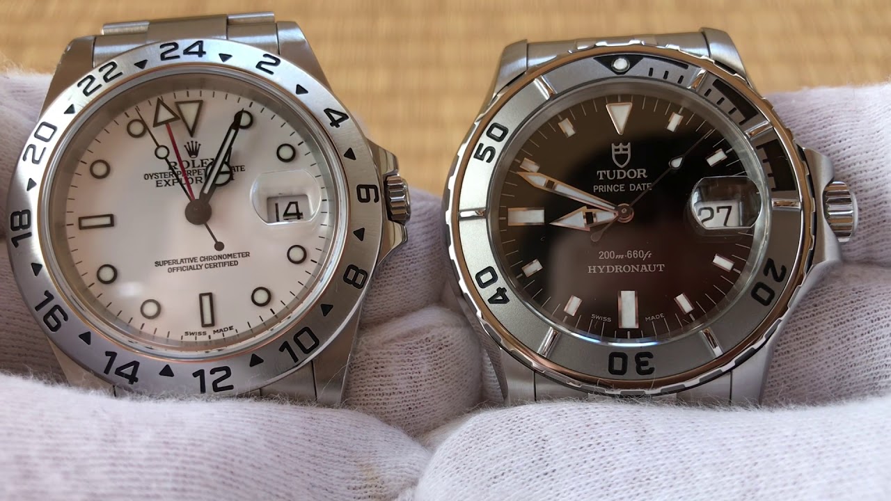 Rolex Explorer 2 vs. Tudor Hydronaut