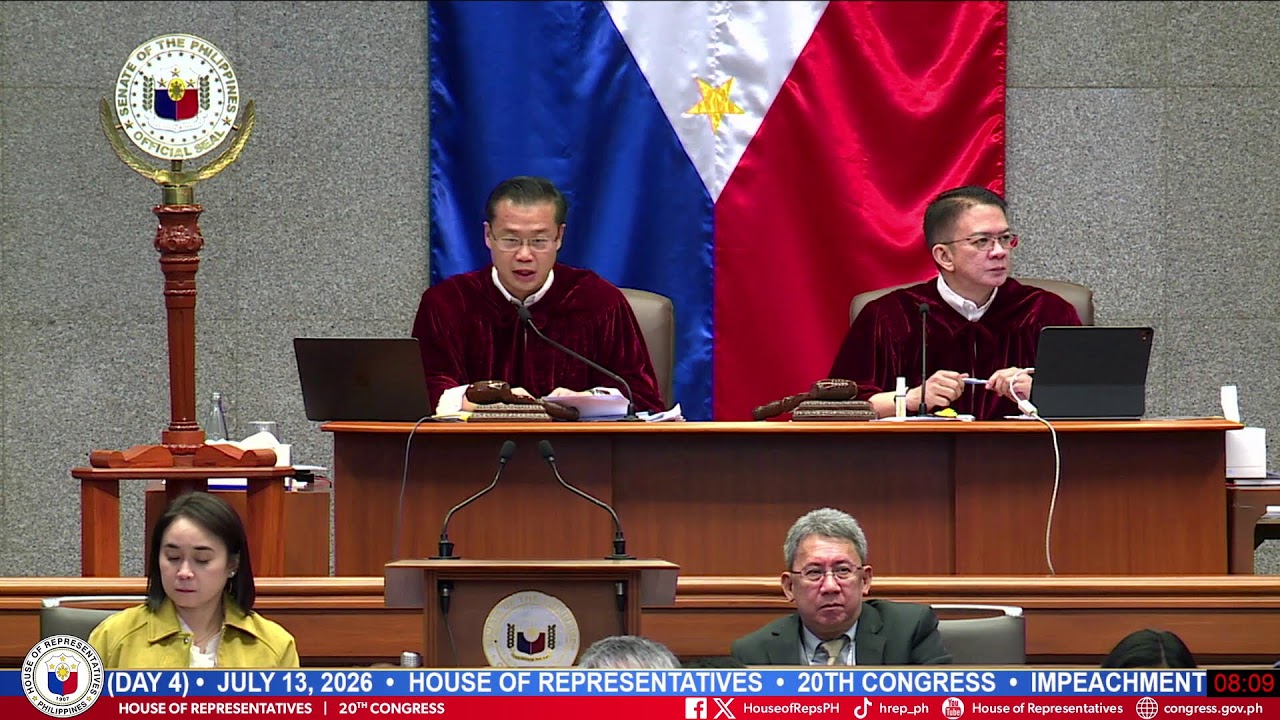IMPEACHMENT TRIAL OF VP SARA DUTERTE (DAY 4)