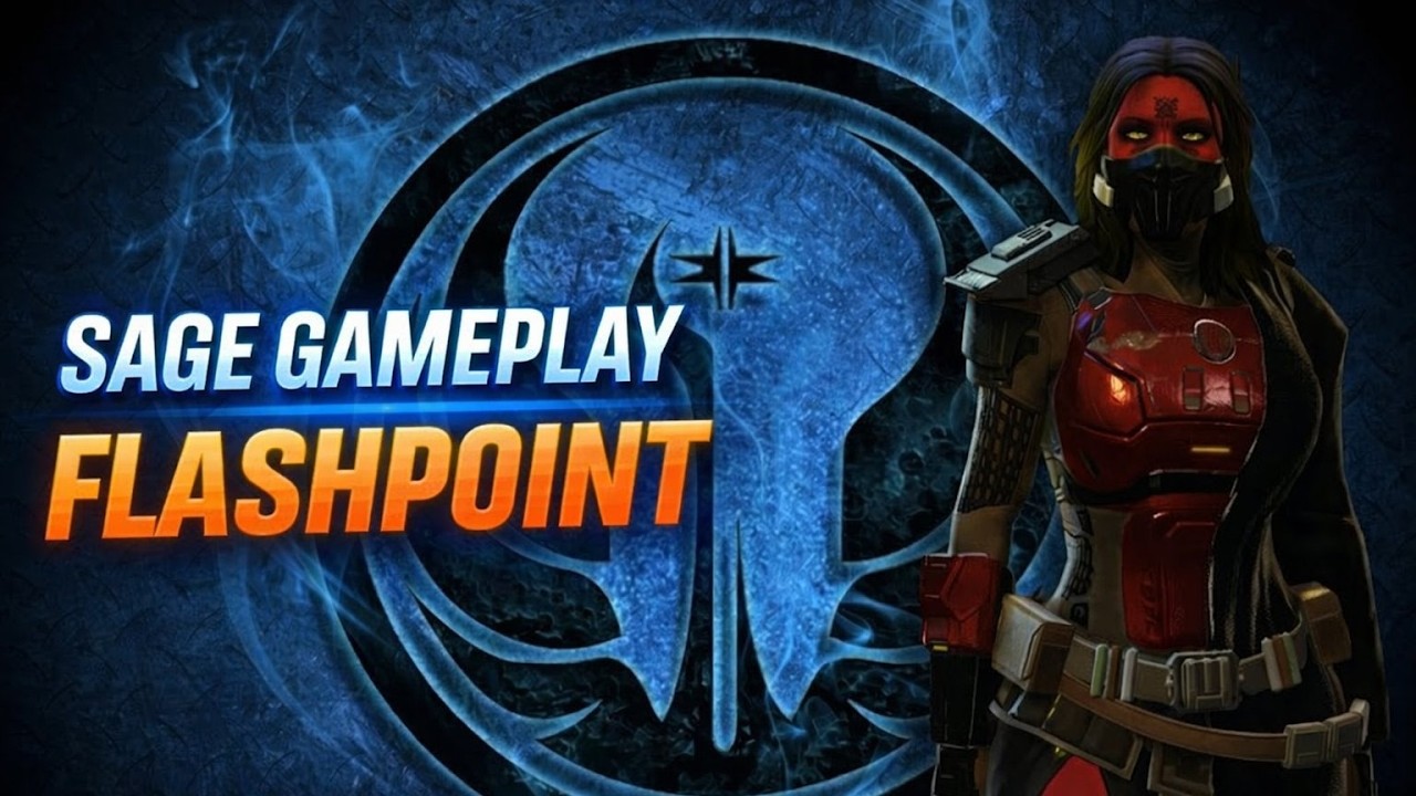 Star Wars™  The Old Republic™ : Flashpoint Sage Gameplay
