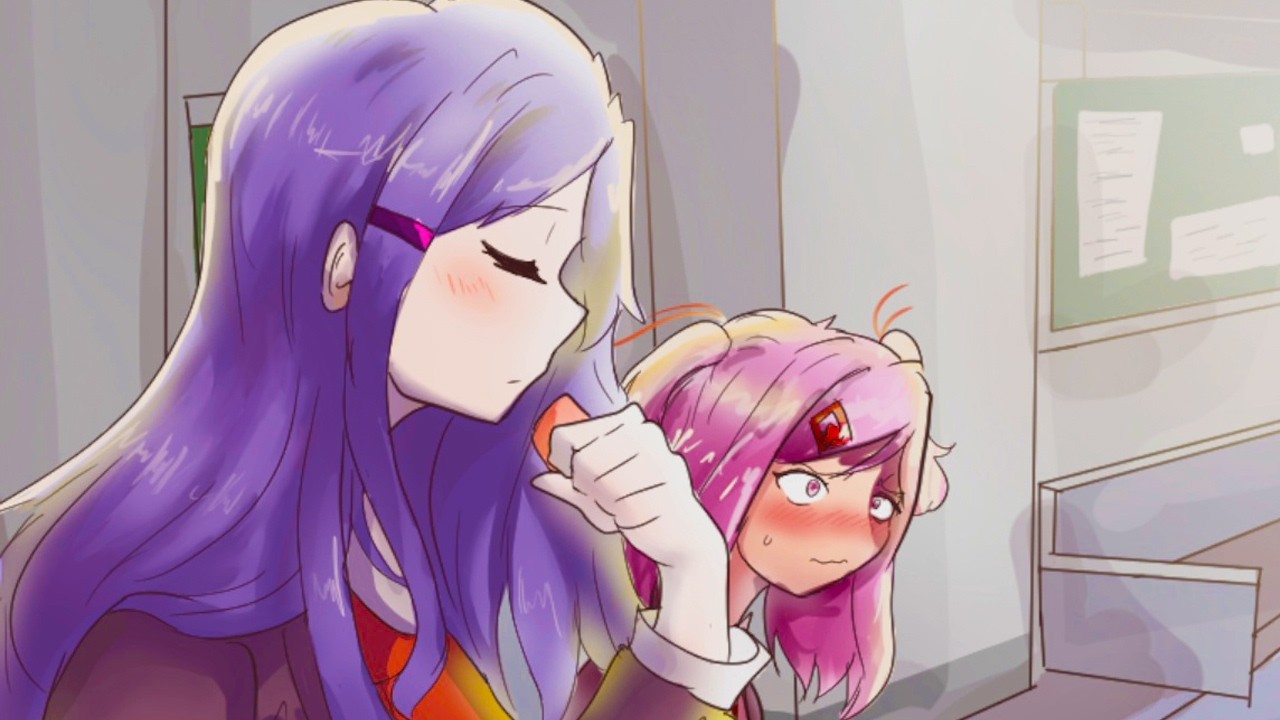 Natsuki and Yuri GET ROMANTIC!!!!