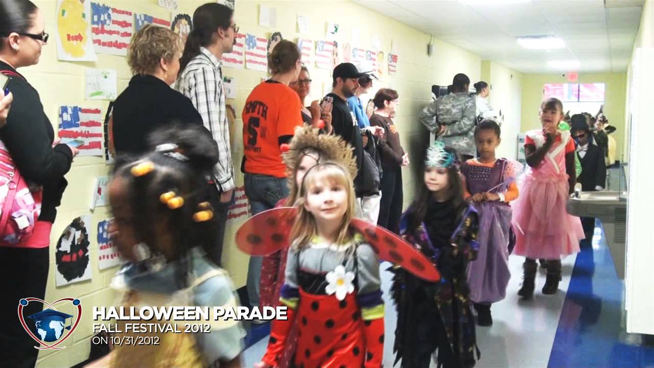 Halloween Parade during Fall Festival 2012 at SASCS Elementary