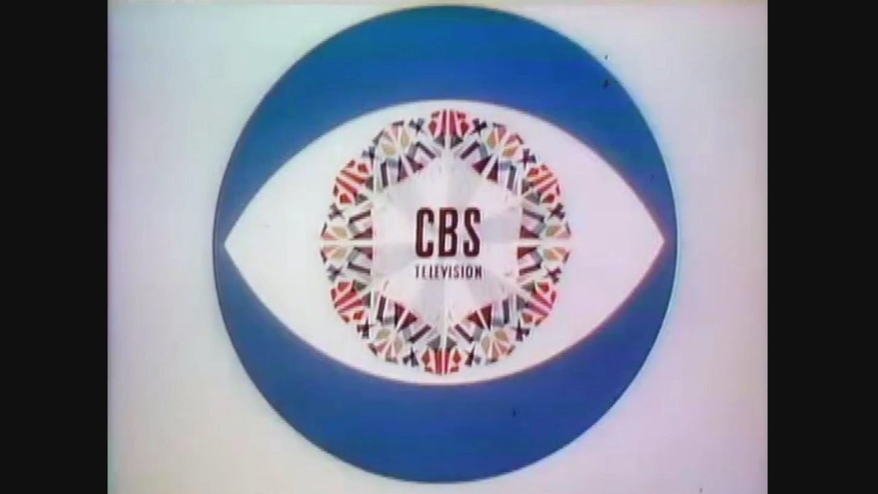 CBS Color Eye Logo from 1956 in COLOR including animated ID & 