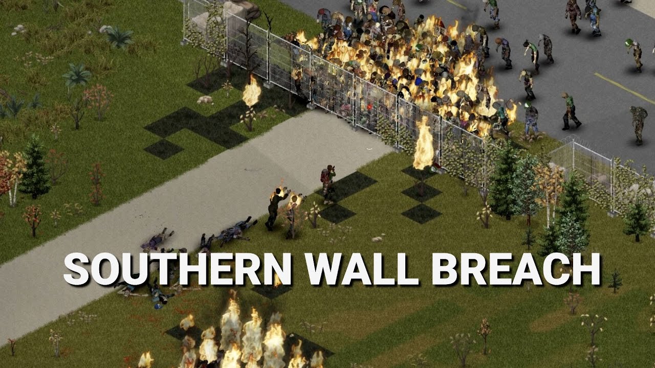 SOUTH ARMY CHECKPOINT - VALLEY STATION - #008 - PROJECT ZOMBOID [B42]