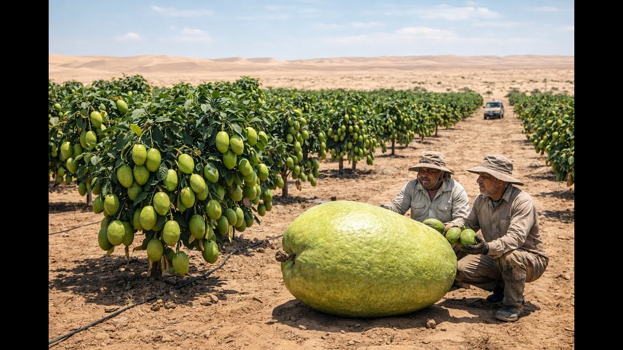 They Were Able to Grow Guavas in the Desert – Will the Results Meet Expectations?