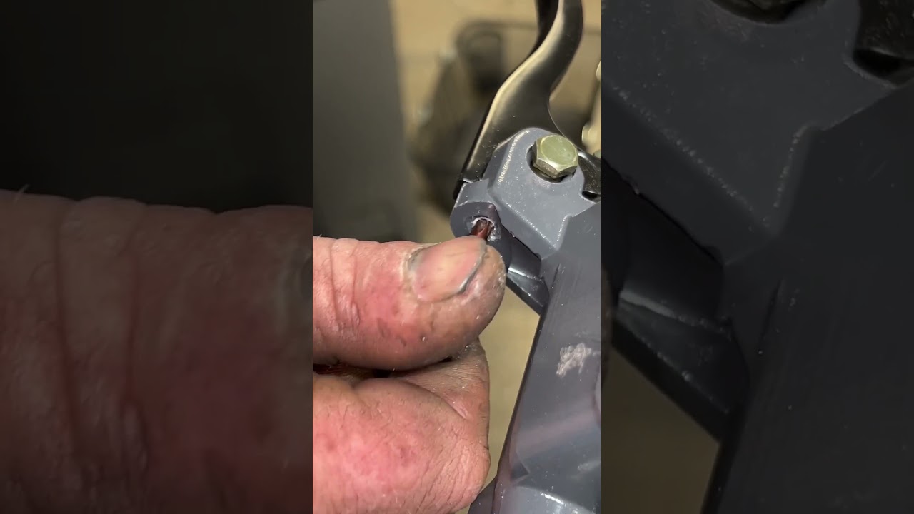 Removing broken front brake switch on ONYX RCR