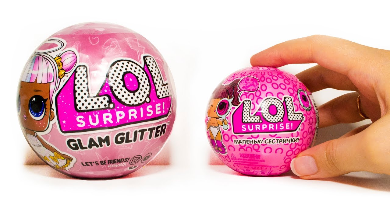 LOL GLAM GLITTER и LOL LIL SISTERS EYE SPY Новинки ЛОЛ Глэм и Сестренки Декодер ОРИГИНАЛЬНЫЕ