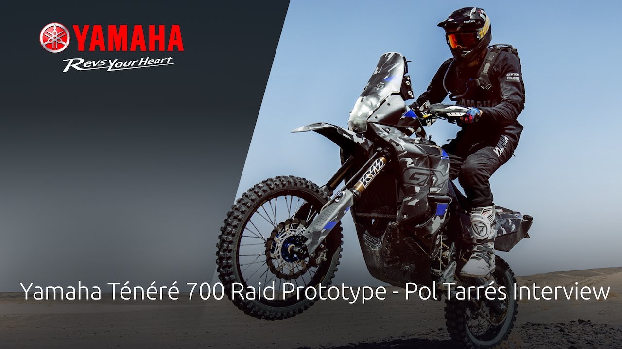 Yamaha Ténéré 700 Raid Prototype - Pol Tarrés Interview