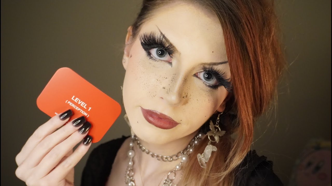 ~ASMR~ готическая девушка проверяет тебя ˚ʚ♡ɞ˚ (мы на самом деле не незнакомцы, вопросы, поддразн...