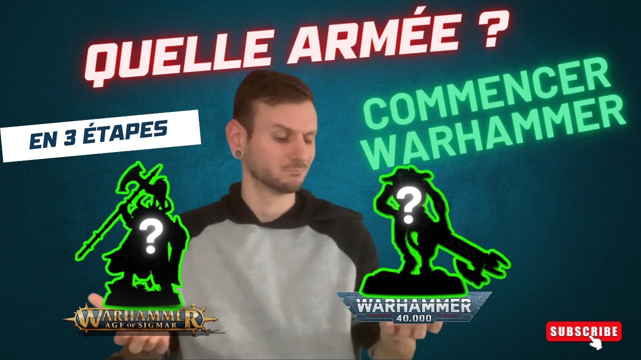 Choisir ton Armée Warhammer 40k 2026 : 3 Étapes FACILES pour Débutants !
