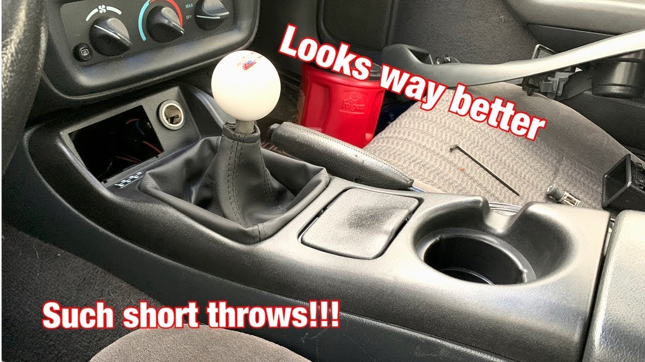 MGW Short throw shifter install on the 4th gen Camaro!
