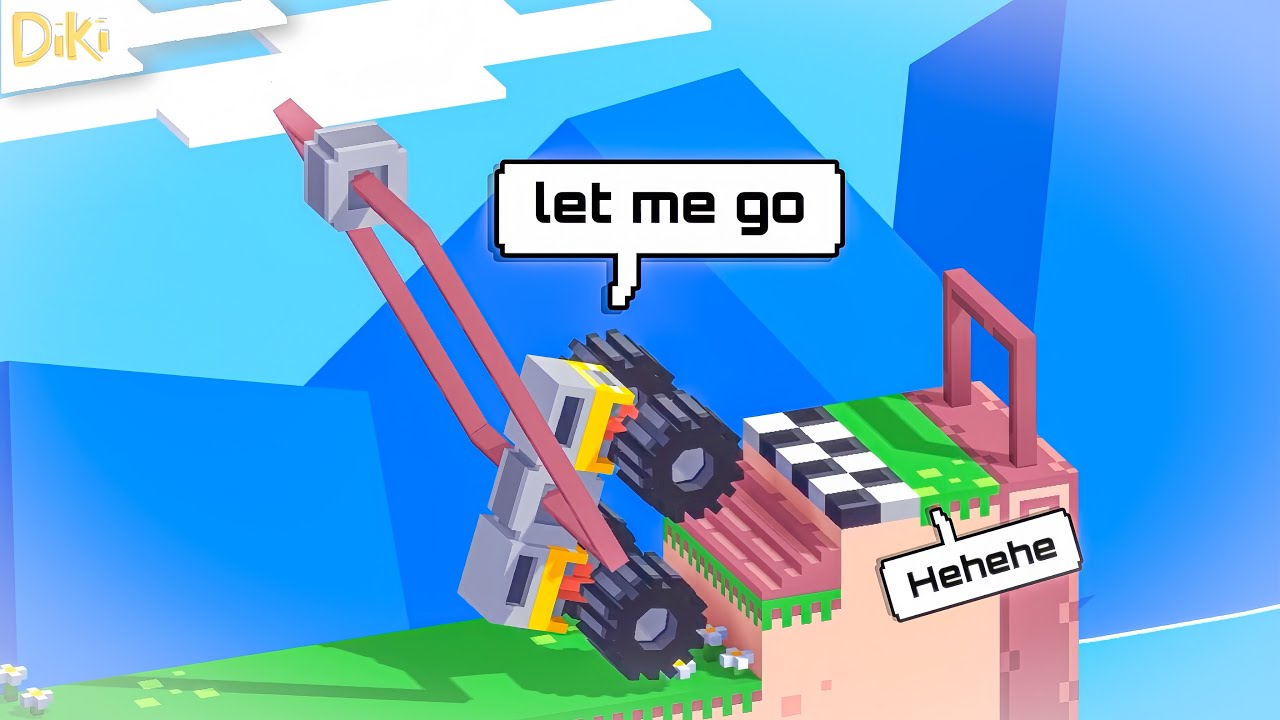 The Final Jump is Difficult in Fancade Again Drive Mad