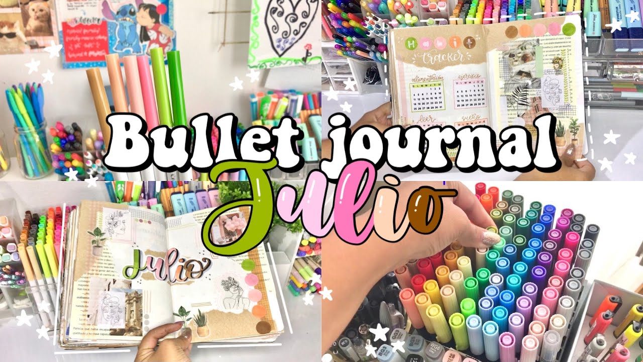 ✨Bullet Journal de Julio✨+Haul phomemo 😱💖📝