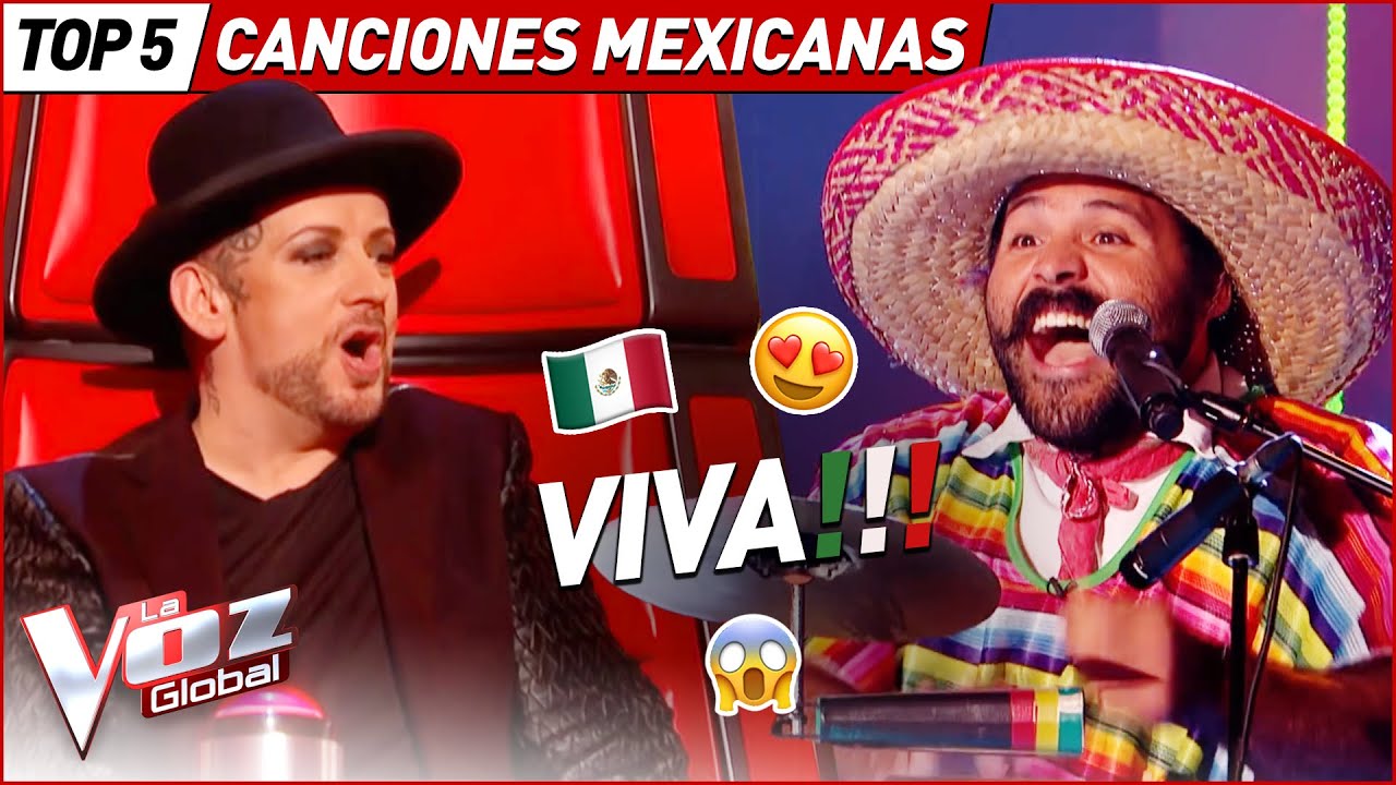 Best MEXICAN Music on The Voice to celebrate the Day of Dead 🇲🇽