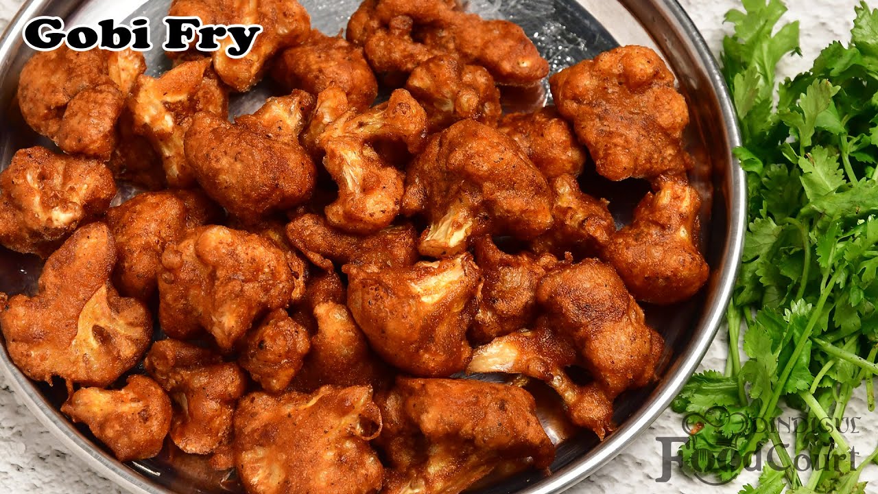 Crispy Gobi Fry Recipe/ Cauliflower Fry/ Gobi Fry