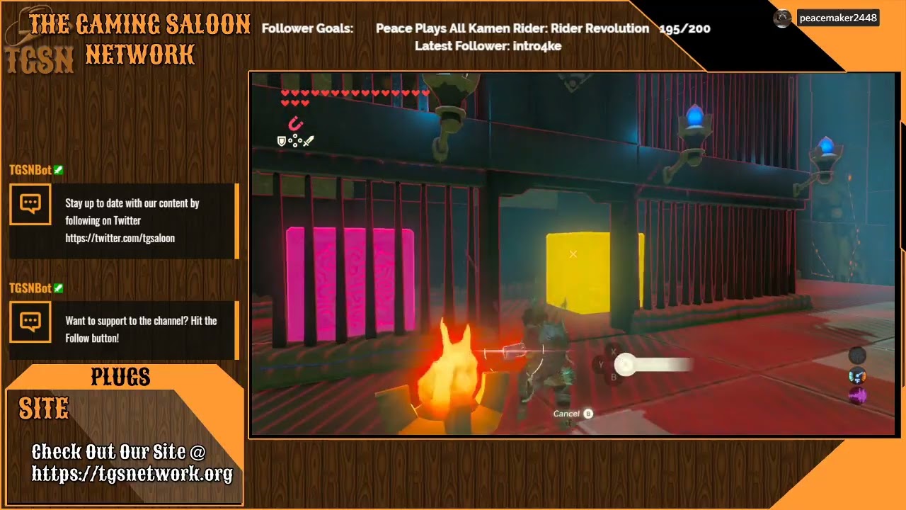 Peace Plays Breath of The Wild 