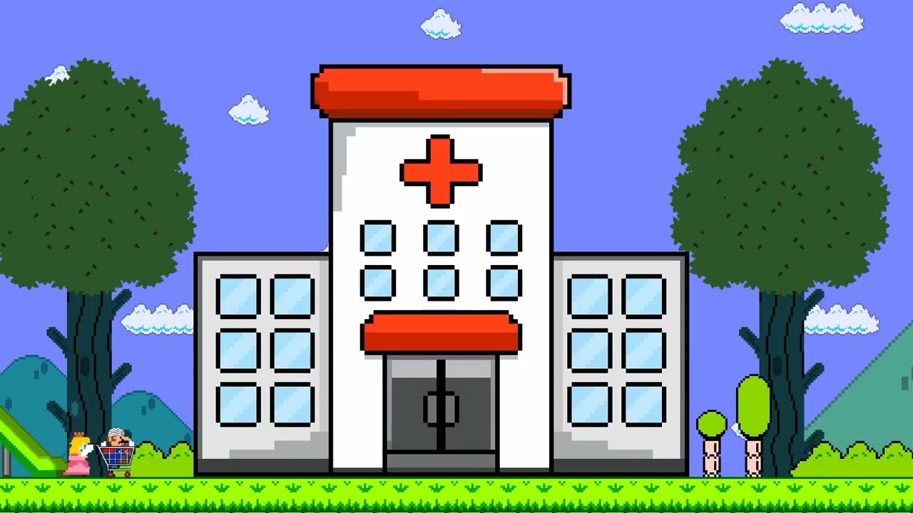 Mario Opened a Clothes Shop for All Characters in Super Mario Bros. | Game Animation