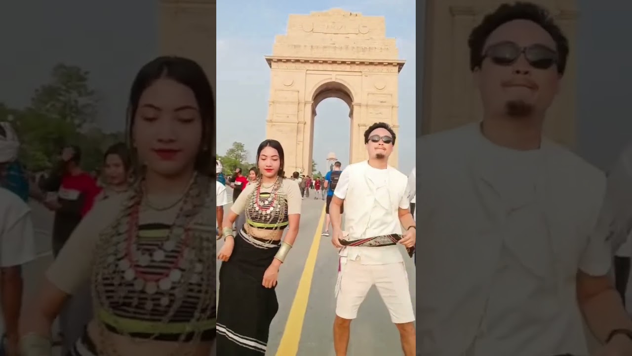 Young Bru 🔥🔥🔥🤟🏻🤟🏻#kaubru #viral #@romarioreang94 #kaubrudance #indiagate #kaubrusong #fashion #cr7