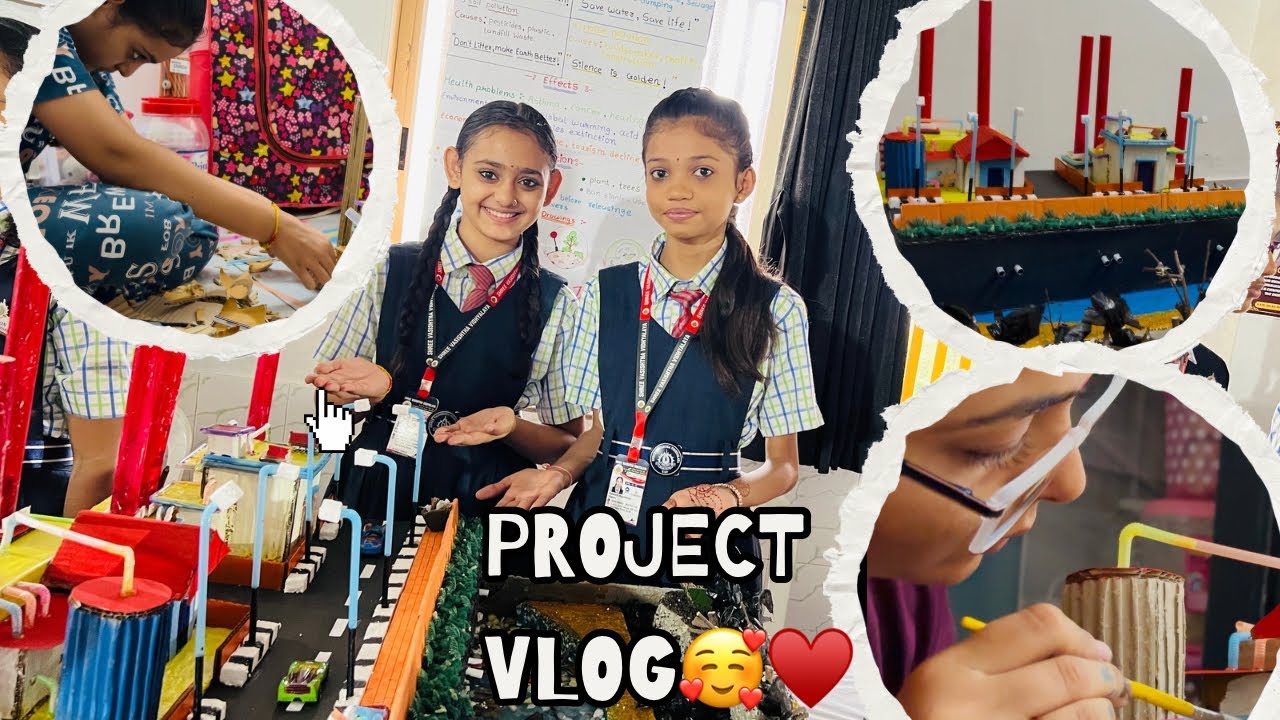 Science Project in My School📚🌎♥️#kashishpatel #projectvlog #newvlog #viralvlogs #trendingvlogs 