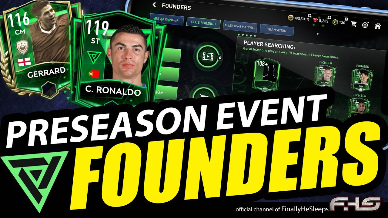 FOUNDERS F2P EVENT GUIDE! EA Sports FC Preseason TIPS, STRATEGY & MORE - FC Mobile (FIFA)