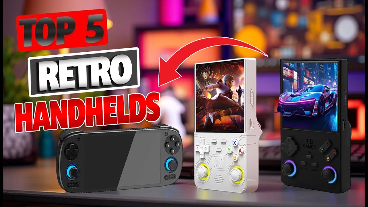 Top 5 Retro Handhelds Game Consoles | You Must Try! 🔥 Best Portable Gaming Consoles Reviewed