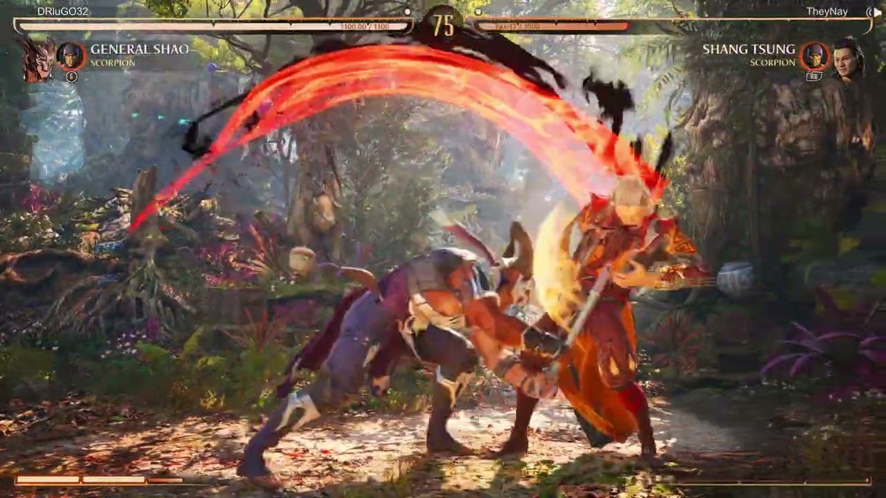 Mortal Kombat 1 GENERAL SHAO BEING TOXIC