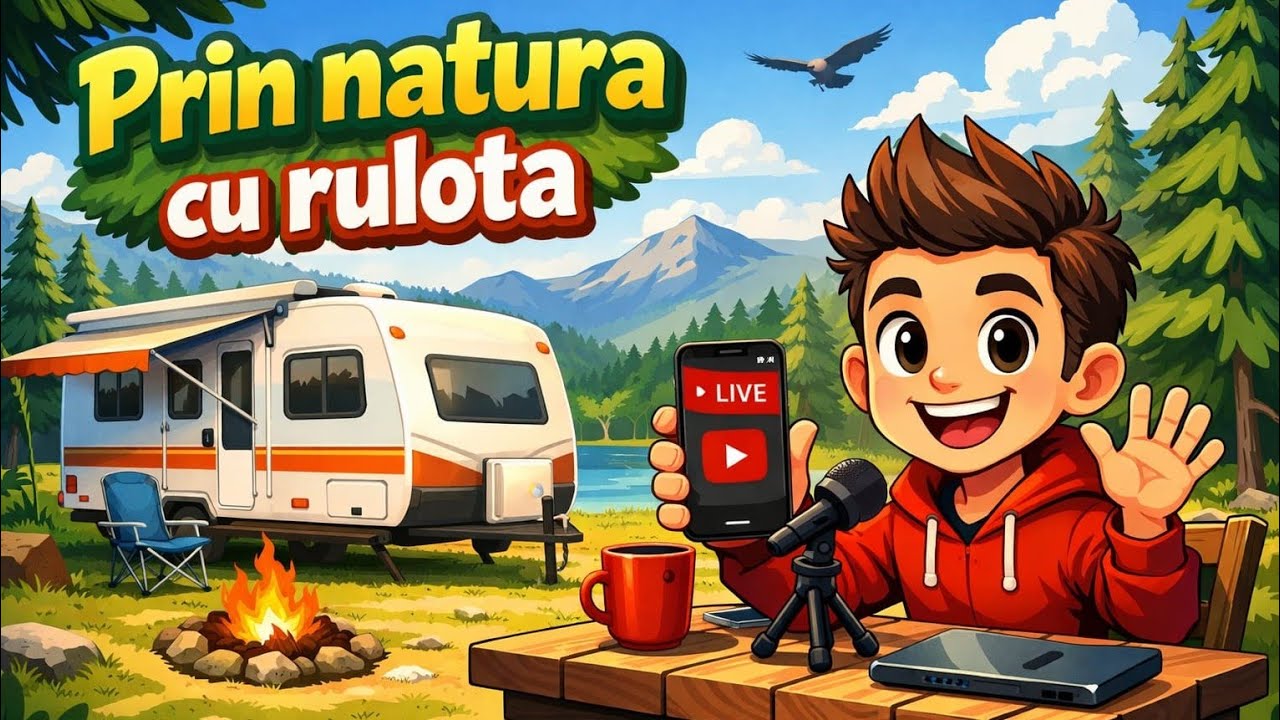 Prin natură cu rulota !!! este live!