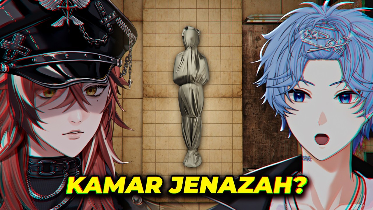 AKU DAN @xSoutaa HARUS MENJAGA KAMAR JENAZAH SAAT SAHUR?! - Roblox The Morgue Shift