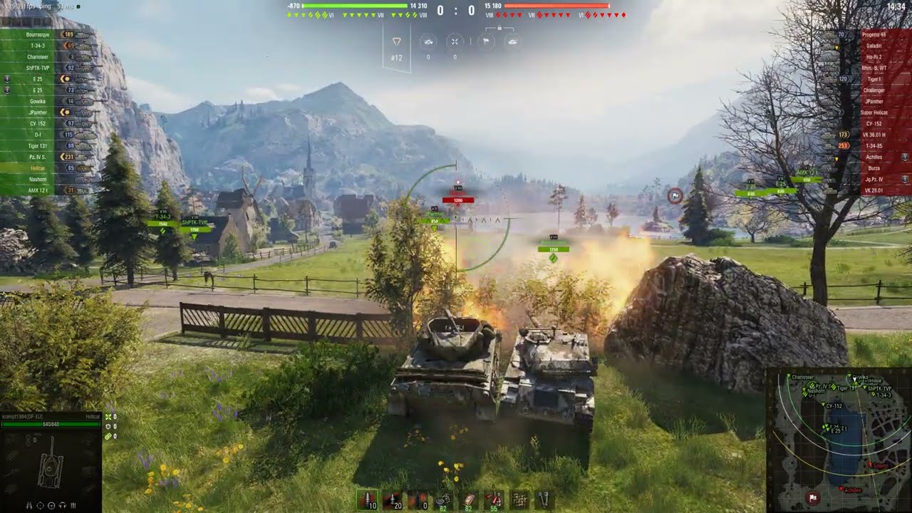 ПТ-САУ M18 Hellcat #krampf #wot