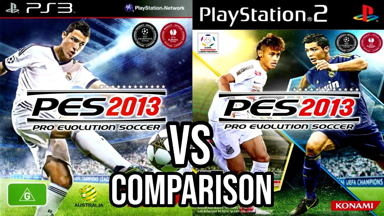 PES 2013 PS3 против PS2