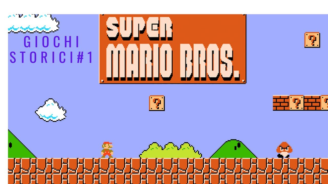 GIOCHI STORICI #1 SUPERMARIO 1985