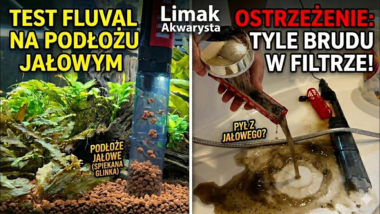 Odmulacz Fluval Provac Testuję na własnym podłożu Tetra Active Substrate