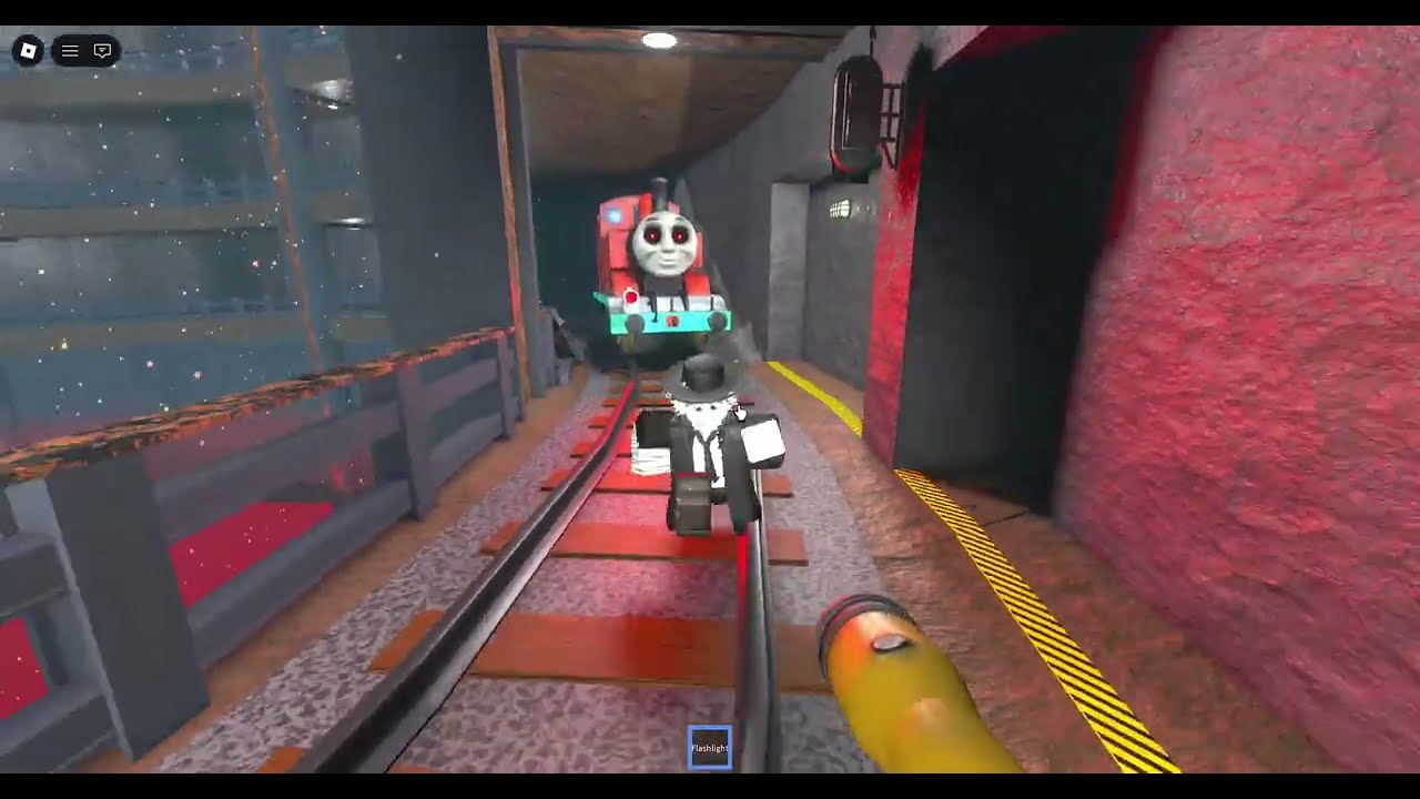 RobloX THE TUNNEL but thomas has a secret 2020 mini tunnel.