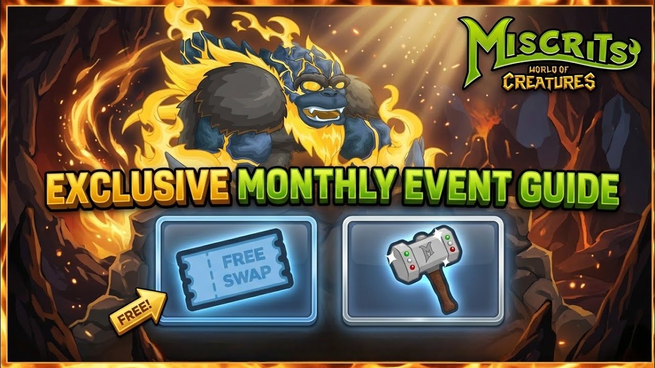 Don&rsquo;t Miss These Rewards! Miscrits Monthly Event Guide