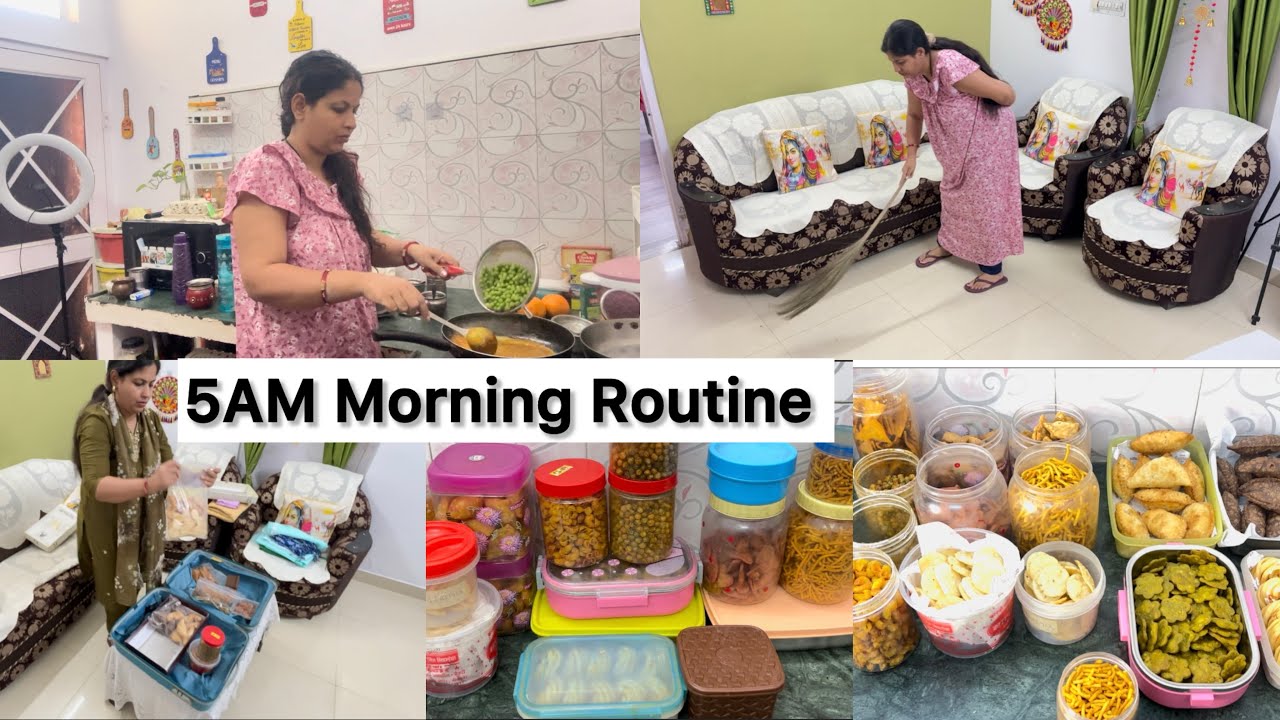 सुबह 5 बजे से शुरू हो गया मेरा Routine | देखो कितना कुछ बना डाला होली के लिए 