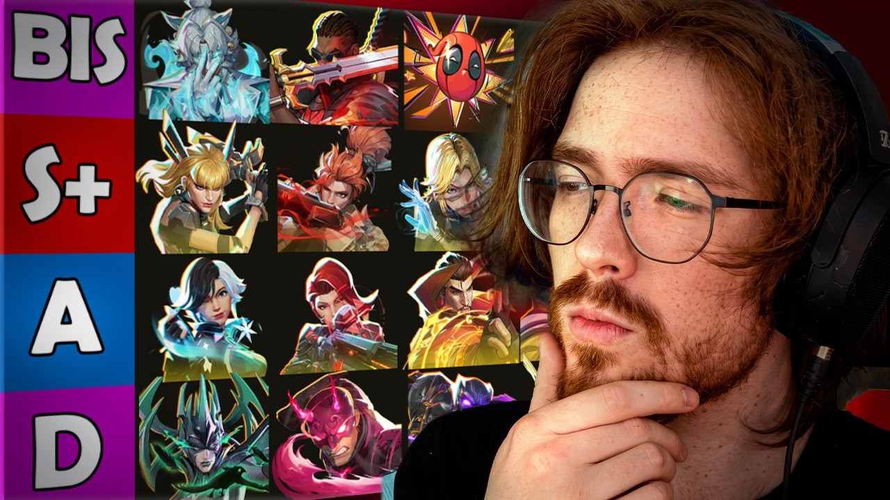 Официальный рейтинг героев Marvel Rivals 7-го сезона от TeamCaptains