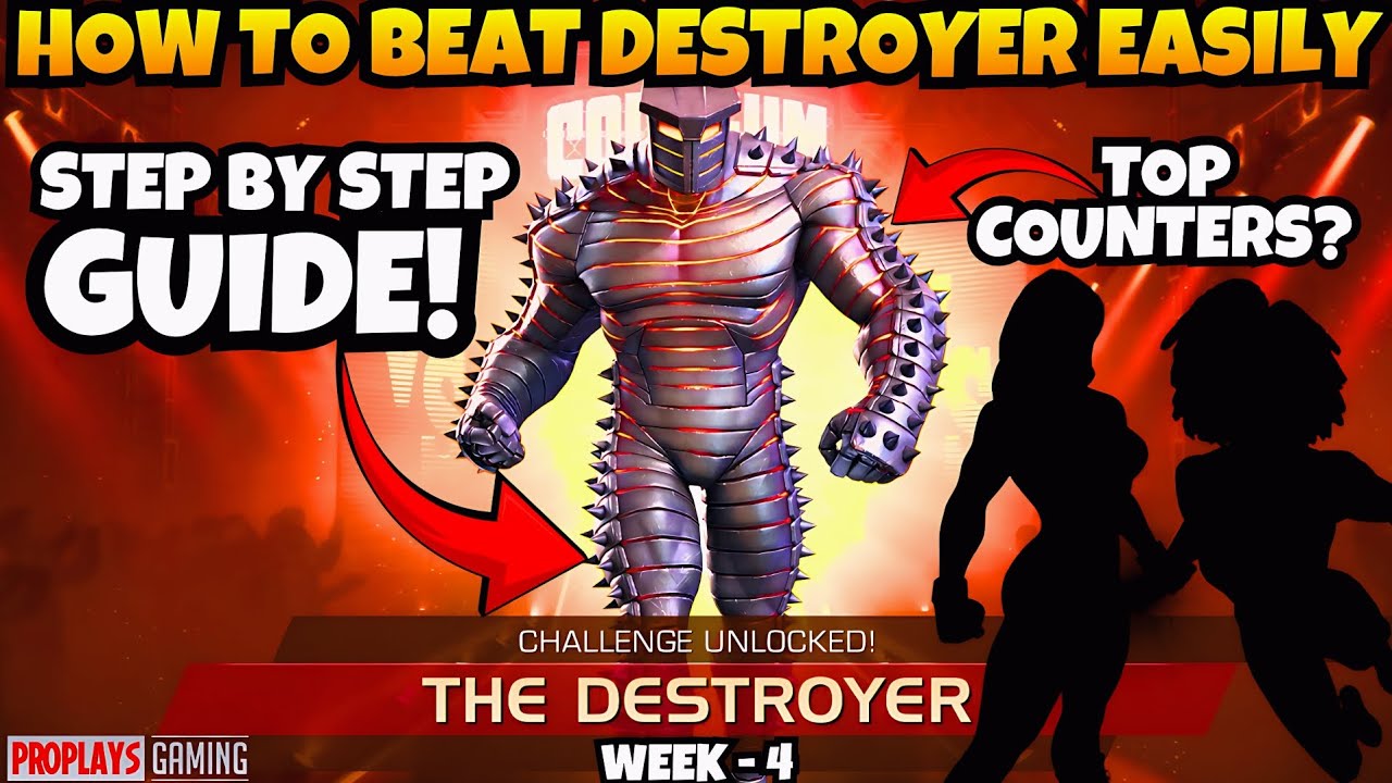 How To Beat Destroyer EASILY! 🤯 Step By Step Guide + Top Counters | Solo Coliseum | Week 4 | MCOC