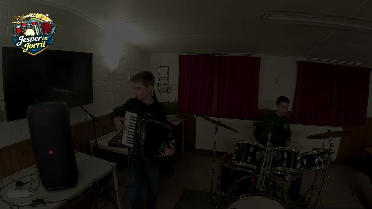 Oefenen Jesper en Jorrit