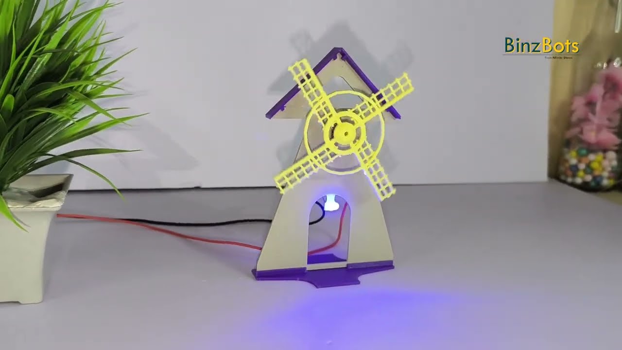 Binzbots | STEM Mini power generator assembly video | DIY mini power generator #diy #3dprinting