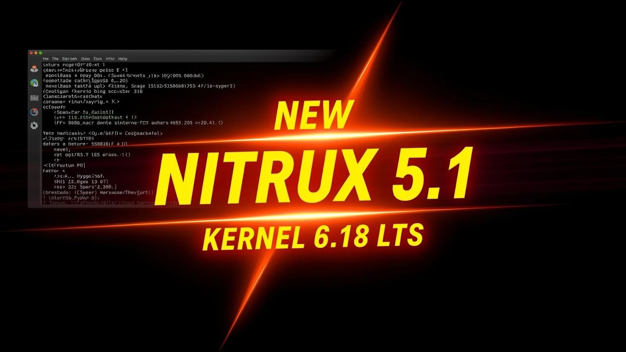 Nitrux 5.1 Is Here 🔥 Immutable Linux with Kernel 6.18 LTS, Hyprland Upgrades & Powerful New Tools!