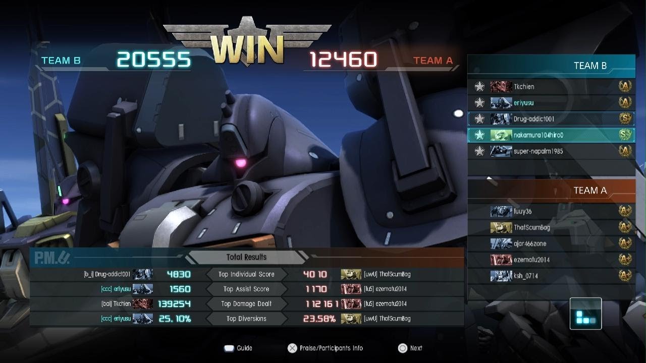XEKU EINS VICTORY GBO2 PS5  MOBILE SUIT GUNDAM BATTLE OPERATION 2_2025