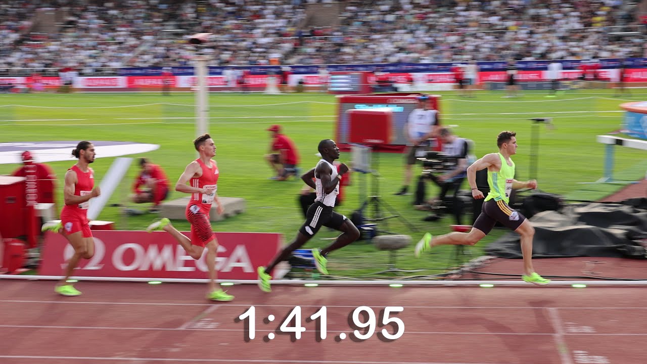 Emmanuel Wanyonyi Dominates and wins the 800m race at the 2025 Stockholm Diamond League in Sweden