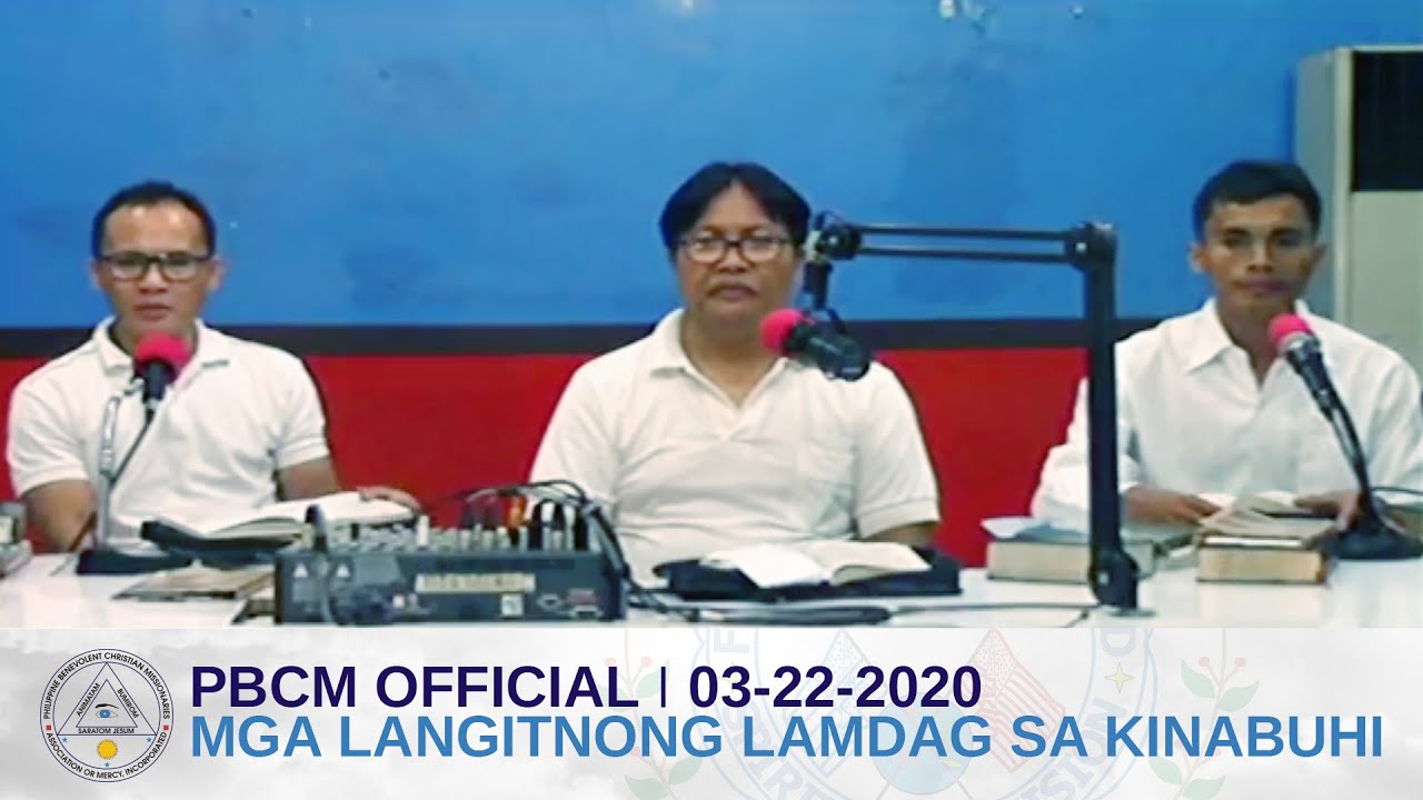 PBCM 03 22 2020 Mga Langitnong Lamdag sa Kinabuhi - RPN DXKO