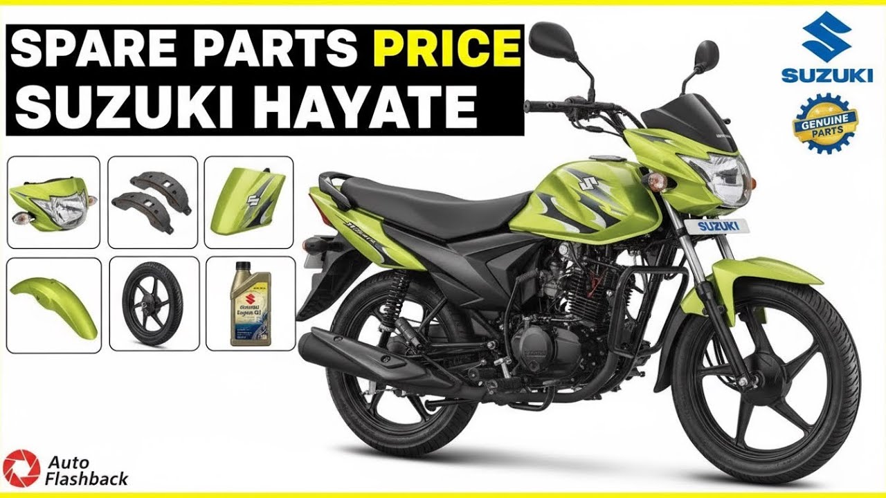 The Shocking Truth About Suzuki Hayate Spare Parts Prices