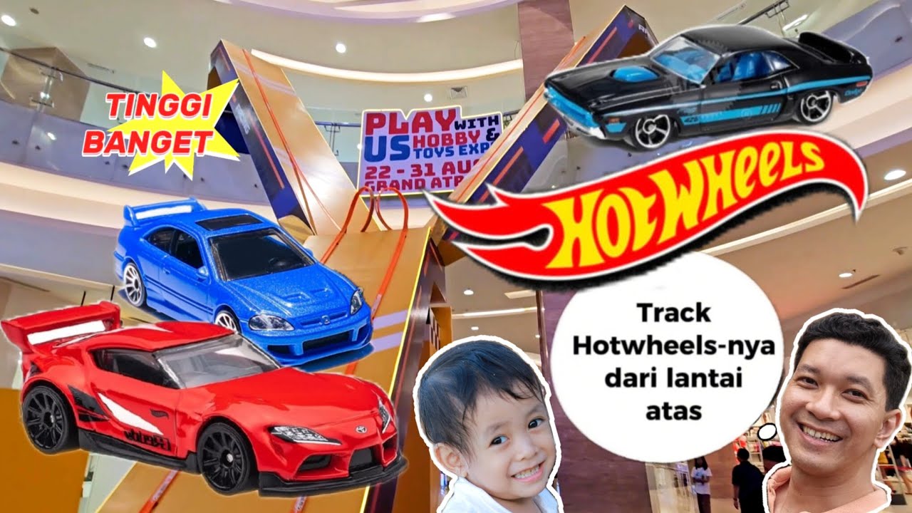 Track Hotwheels Tinggi Banget! (PLAY WITH US HOBBY & TOYS EXPO) #hotwheels #hotwheelsindonesia #main