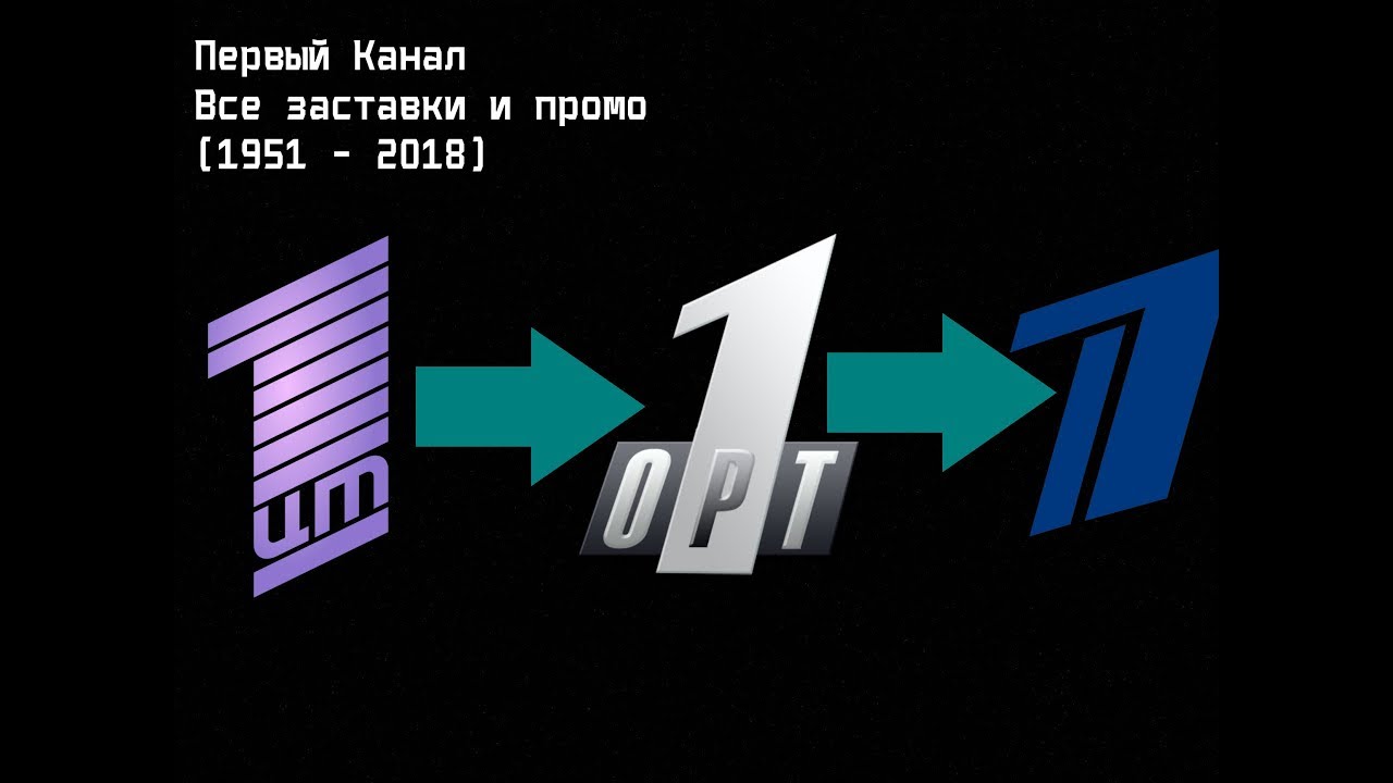 Первый канал - Все заставки и промо. (1931 - 2018)